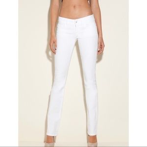 [Guess Jeans] Daredevil Boot Cut White Jeans